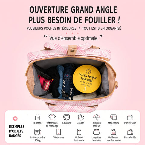 Bébé d'Or™ Elite - Sac à Langer 3-en-1