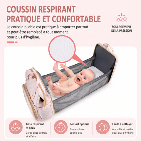 Bébé d'Or™ Elite - Sac à Langer 3-en-1